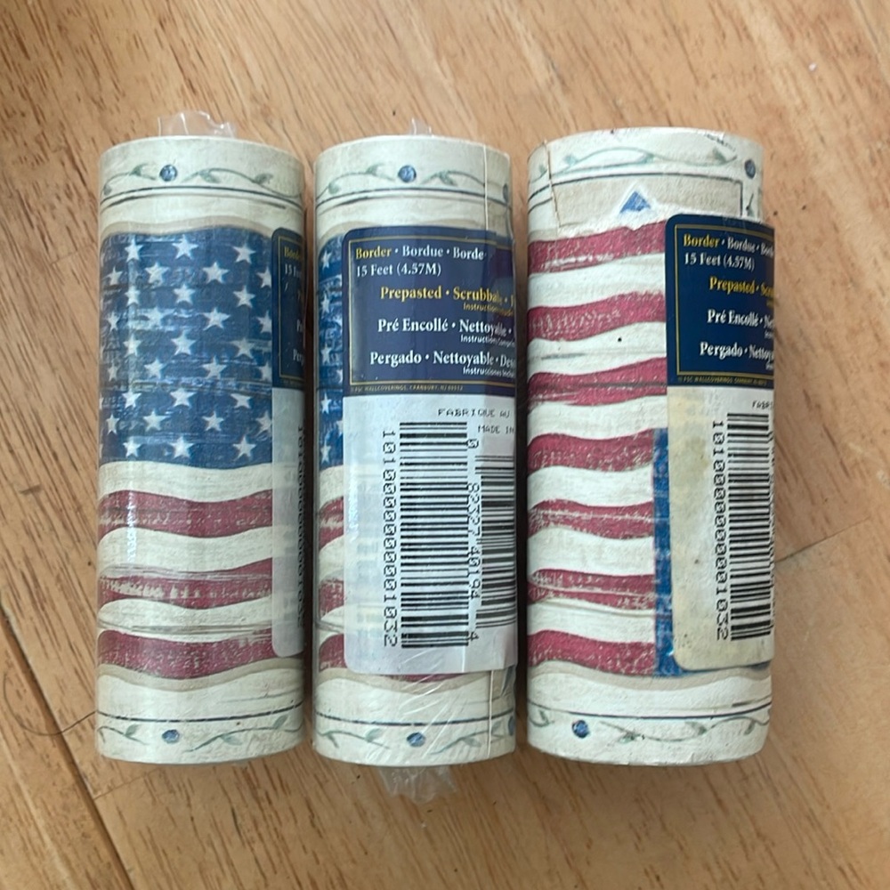 3- 15 ft a piece borders